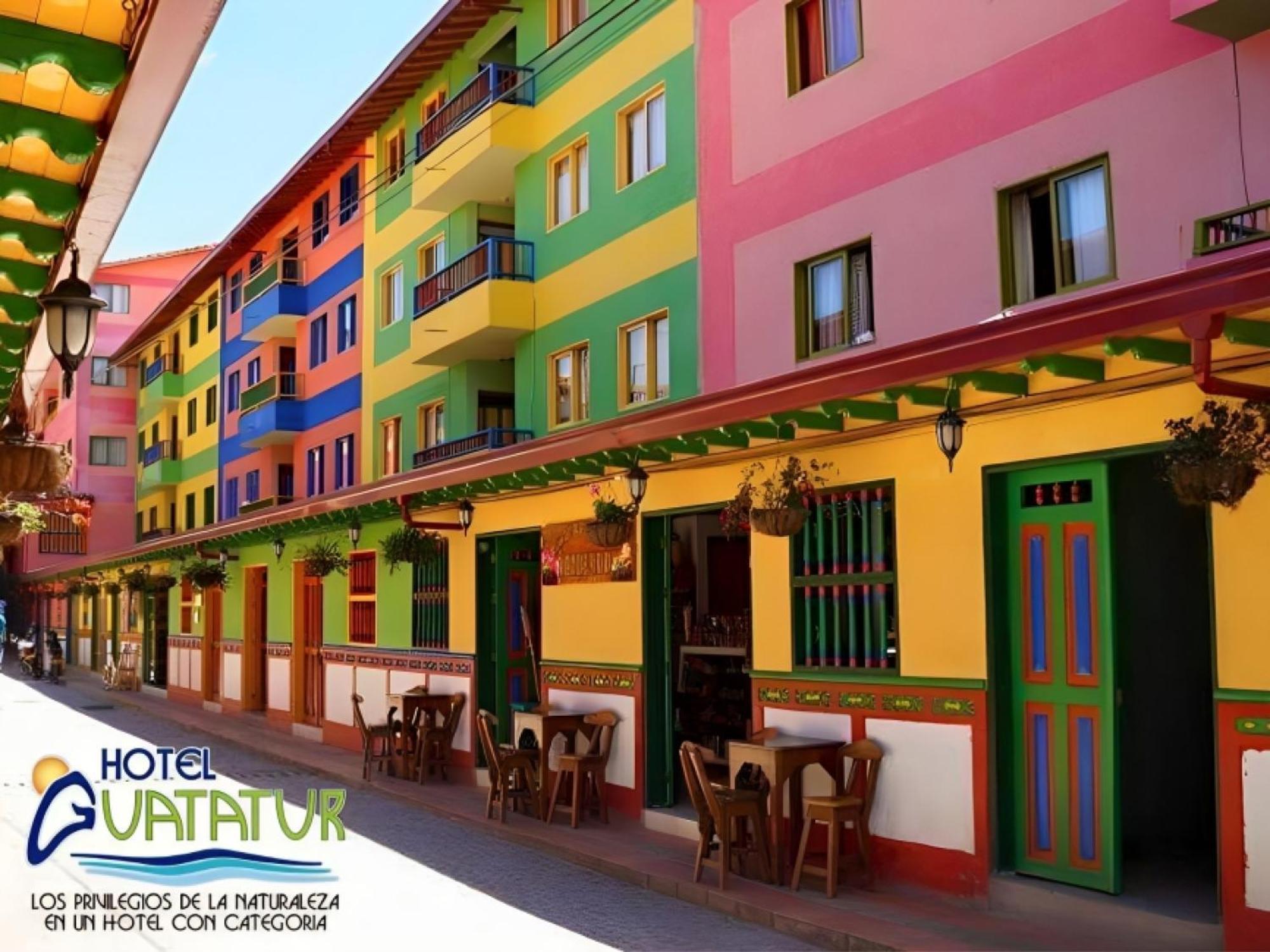 Hotel Guatatur Guatapé Eksteriør bilde